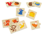 Puzzel set - dieren en voedsel