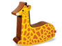 Softplay  giraffe  - hobbeldier