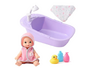 Pop met poppenbad set