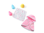 Pop met poppenbad set